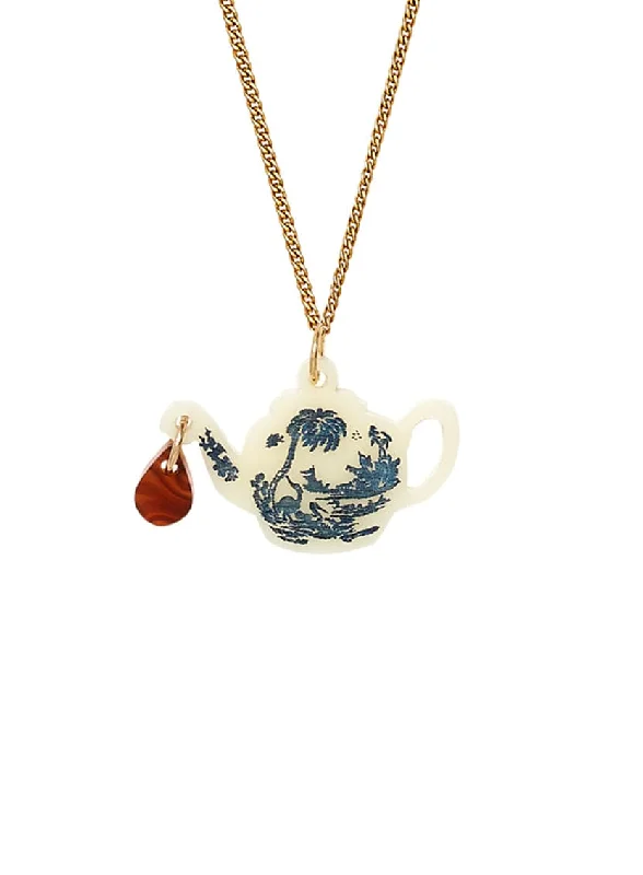 - Pet tear stain cleaning wipesVintage Teapot Pendant