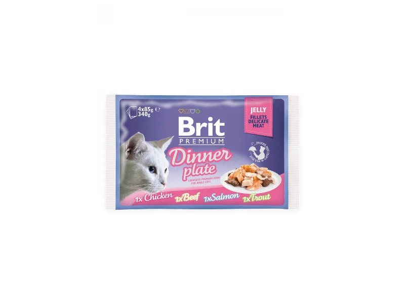 - Automatic induction pet water dispenserBrit Premium Cat Delicate Fillets in Jelly Dinner Plate 340 g (4x85 g)