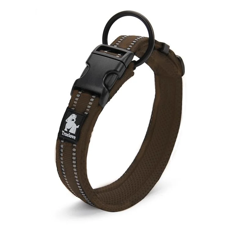 - Winter dog thick down jacketTruelove Dog Puppy Collars Airmesh Reflective Brown 8 Sizes