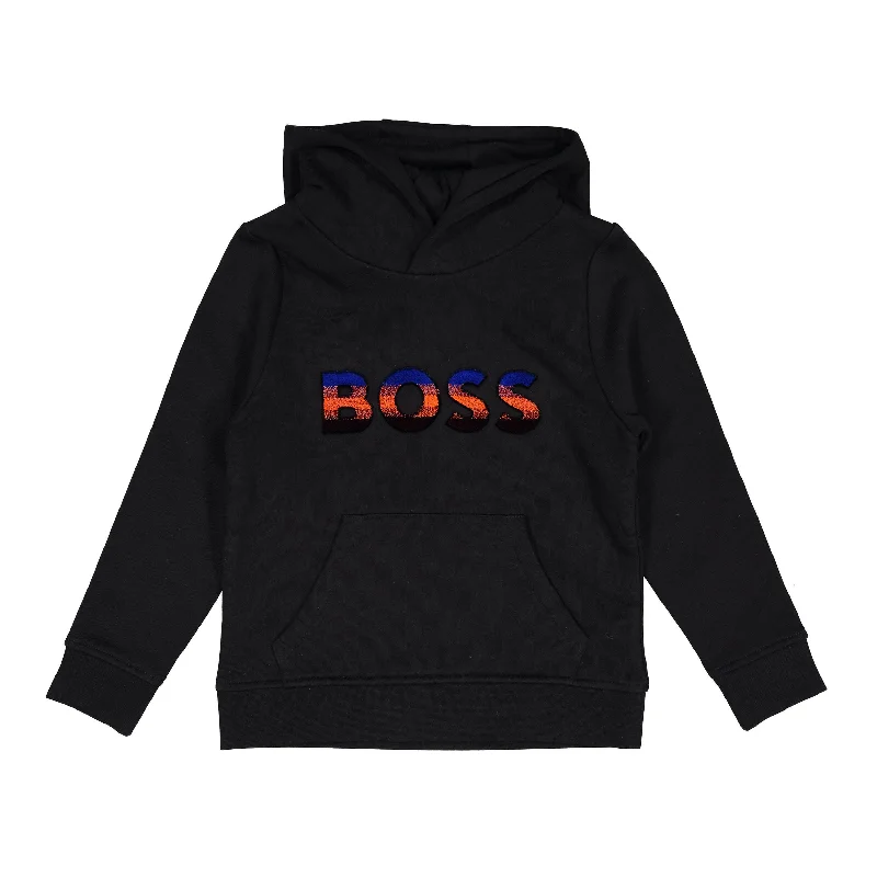 - Organic cotton dog bibsHugo Boss Black Mini Me Multi Logo Hoodie