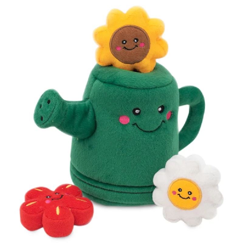 - Degradable pet feces bagZippy Paws:  Watering Can + 3 Flowers Burrow Toy