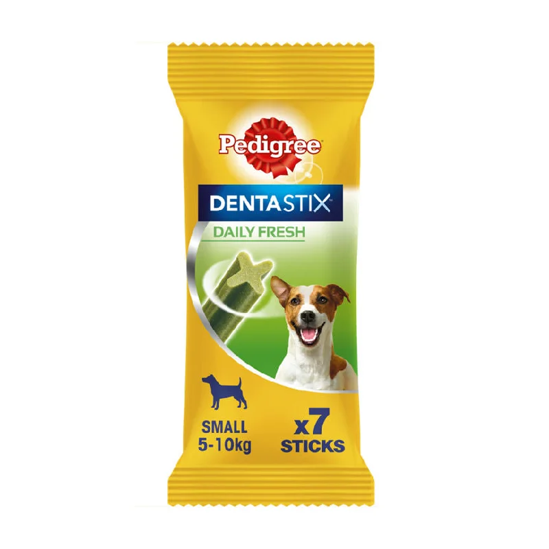 - Air box TSA certified check-inPedigree Dentastix Fresh Adult Small Dog Treats 7 x Dental Sticks