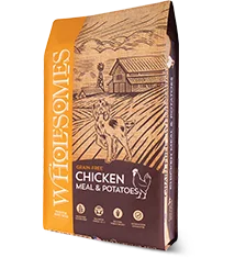 - Pet monitor with cameraWholesomes™ Grain-Free Chicken Meal & Potatoes Dog Food