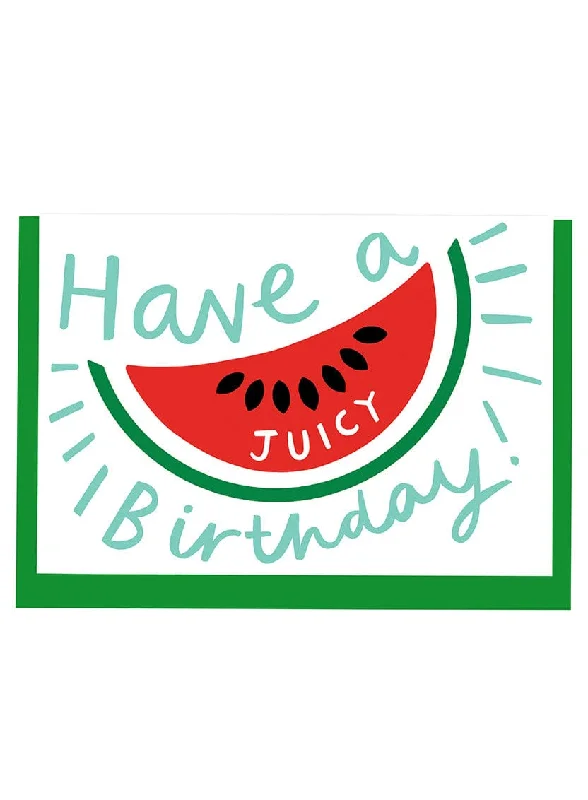 - Custom pet birthday cakeAlison Hardcastle Watermelon Birthday Card