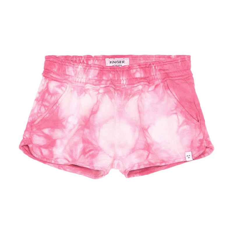 - Postoperative pet anti-licking Elizabethan collarFinger in the Nose Holiday Fuschia Tie & Dye Mini Shorts