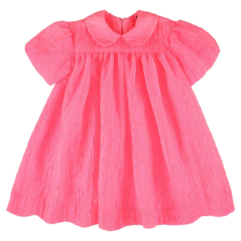 - Pet fence foldable indoorCaroline Bosmans Neon Pink Structured Dress