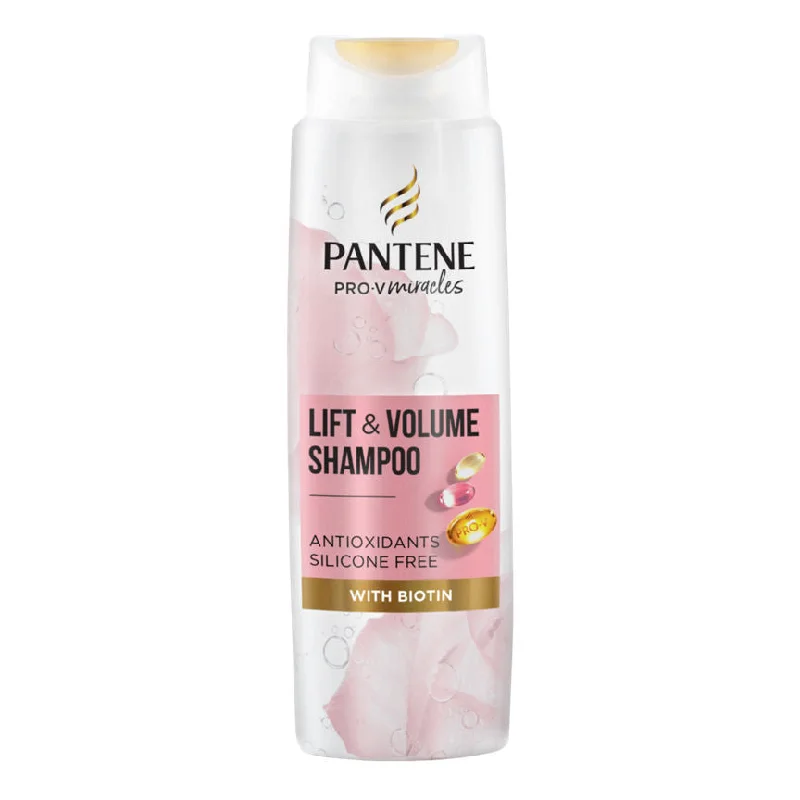 Pet ProductsPantene Pro-V Lift'N'Volume Silicone Free Shampoo with Biotin and Rose Water