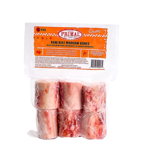 - Foldable and portable cat bagPrimal Raw Recreational Beef Marrow Bones