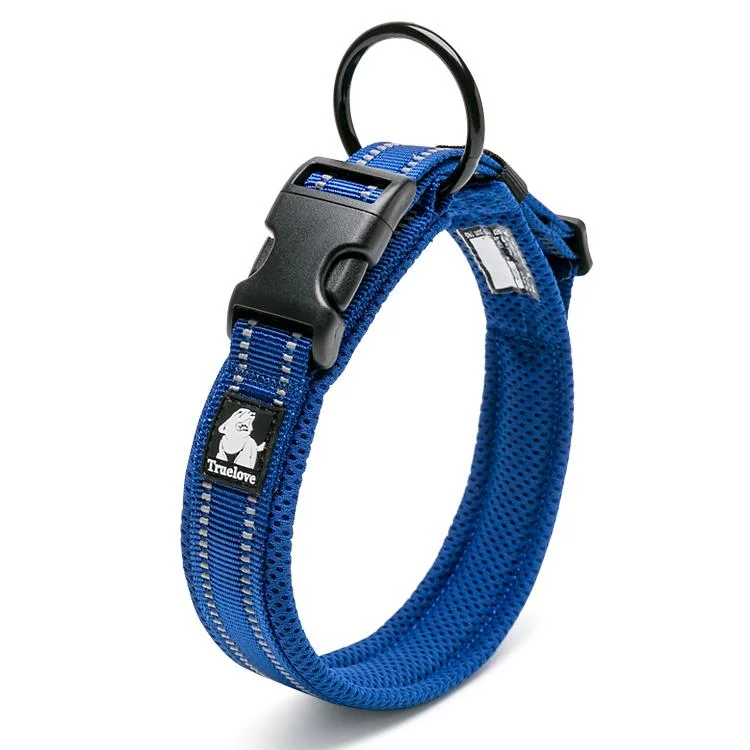 - ​​Pet toys under    yuanTruelove Dog Puppy Collars Airmesh Reflective Royal Blue 8 Sizes