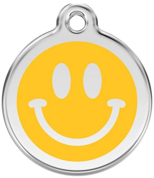 - Cat anti-jump window safety netRed Dingo Enamel Dog & Cat ID Tags Smiley Face