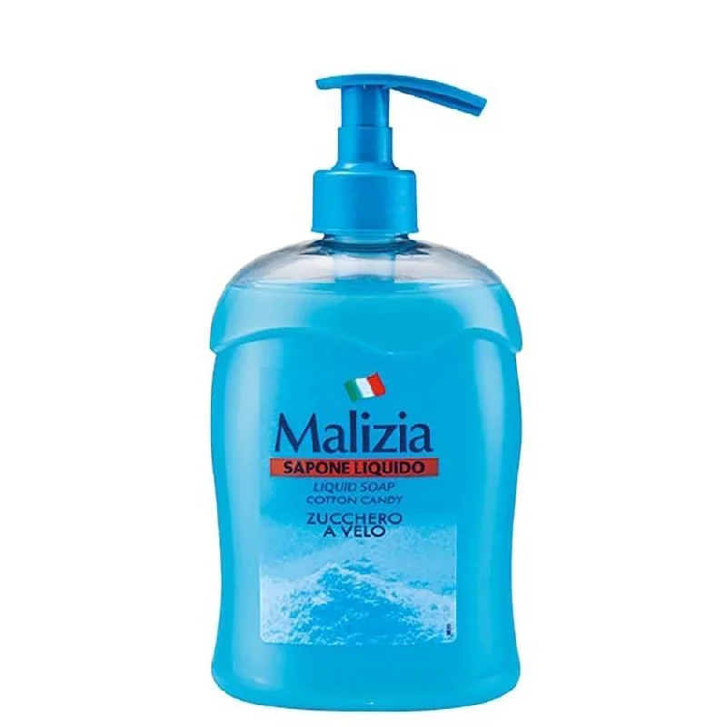 with the functions of decontamination, deodorization, and nourishment.Malizia Liquid Soap Cotton Candy 500ml / 41167