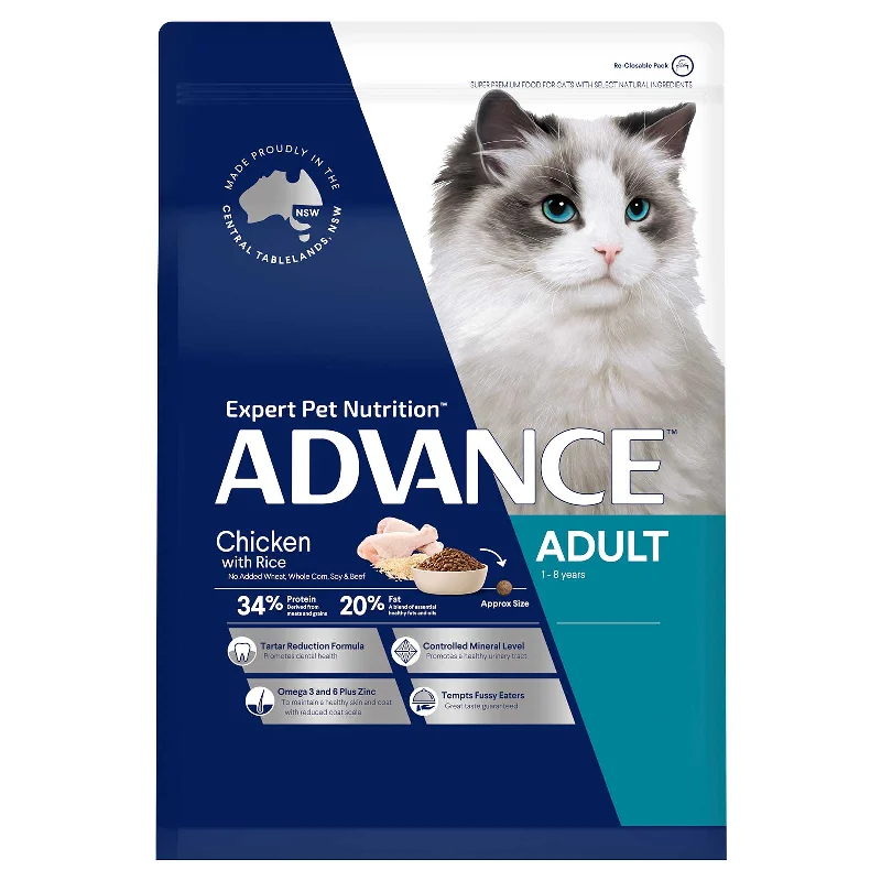    - Recommended online stores for cat food  Advance Cat Food Adult Chicken with Rice