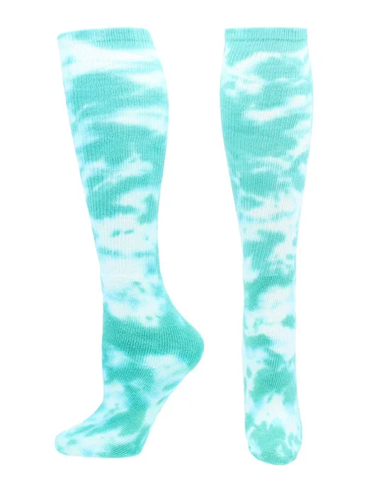 - Organic cotton dog bibsTie Dye Multisport Over the Calf Tube Sock - Teal/White