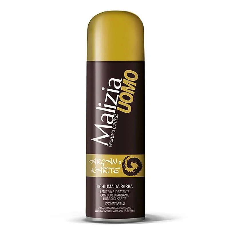 making it smoother and more shiny.Malizia Shaving Foam Argan 300ml