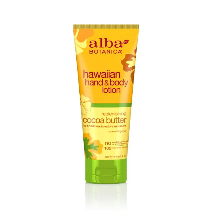 ---Alba Botanica - Hand & Body Lotion Cocoa Butter, 7 Oz - Pack of 1