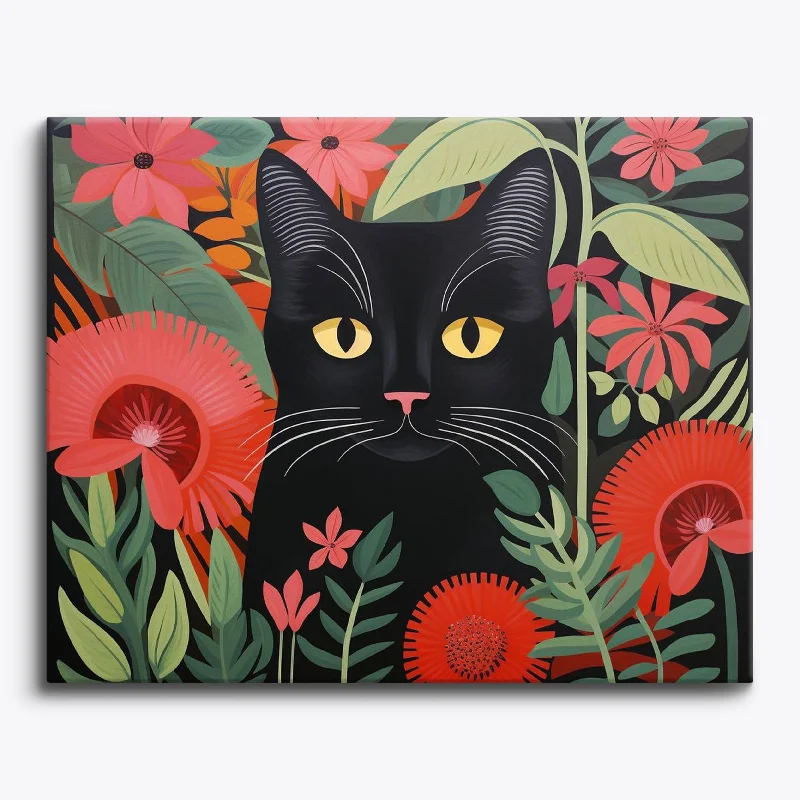  -Anti-scratch scratching board AND cat bed in oneFeline Foliage