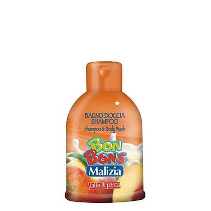 Pet conditioner: used to care for pet hair,Malizia BonBons Milk and Peach Shampoo and Body Wash 500ml