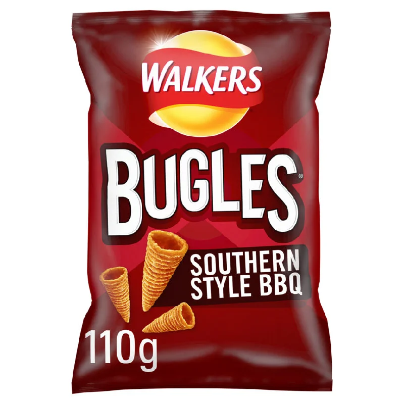 - Teething and chewing toys for puppiesWalkers Bugles Southern Style BBQ Sharing Snacks Crisps 110g