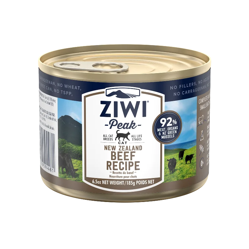    - How is Bricky cat food?  Ziwi Peak Cat Food Can Beef