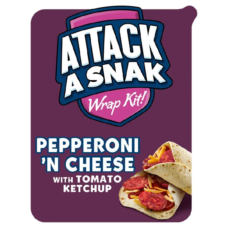 - ​​Pet toys under    yuanAttack A Snak Pepperoni N'Cheese Wrap Kit with Tomato Ketchup