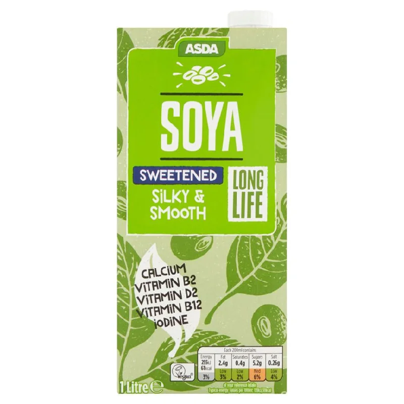 - Remote interactive pet feederASDA Free From Long Life Soya Drink Sweetened