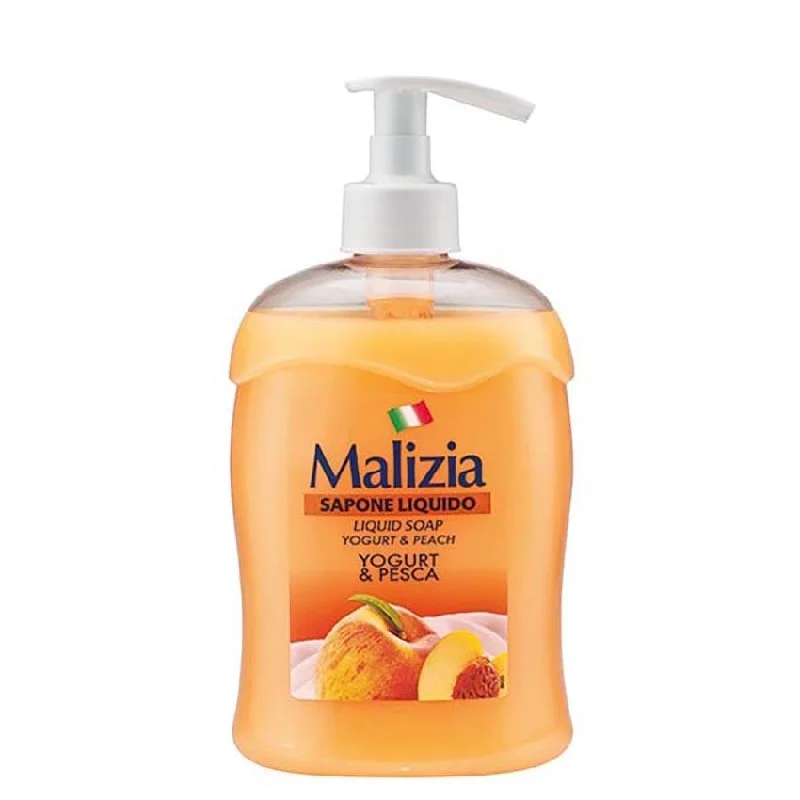 Pet conditioner: used to care for pet hair,Malizia Liquid Soap Yogurt & Peach 500ml / 41174