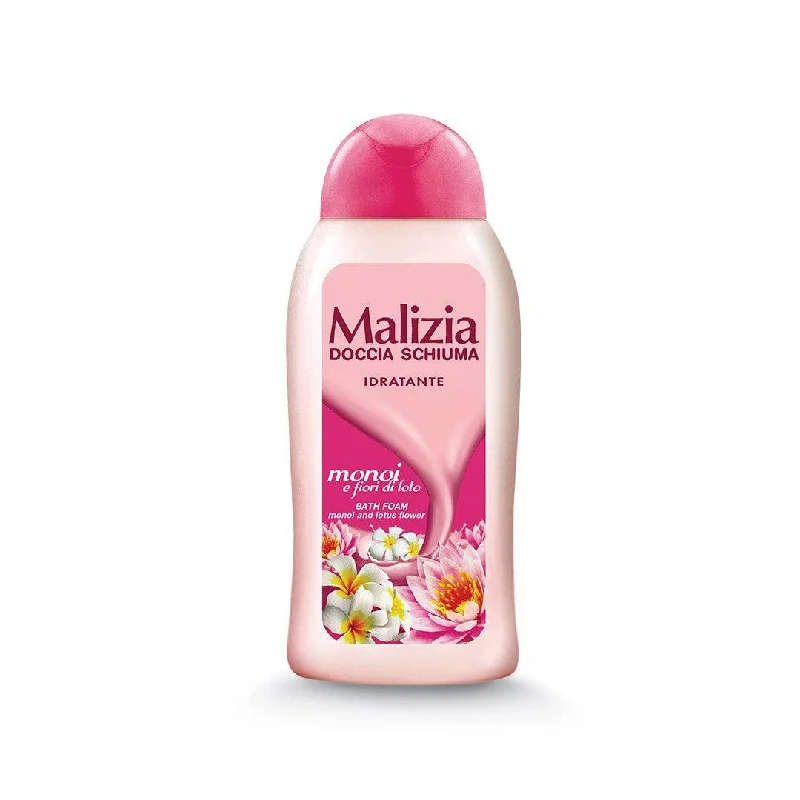 with the functions of decontamination, deodorization, and nourishment.Malizia Shower Gel Monoi and Lotus Flowers 300ml