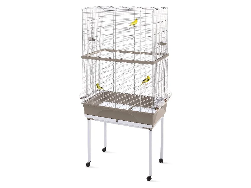 - Organic cotton dog bibsImac Tasha Double Zinc/Taupe Cage