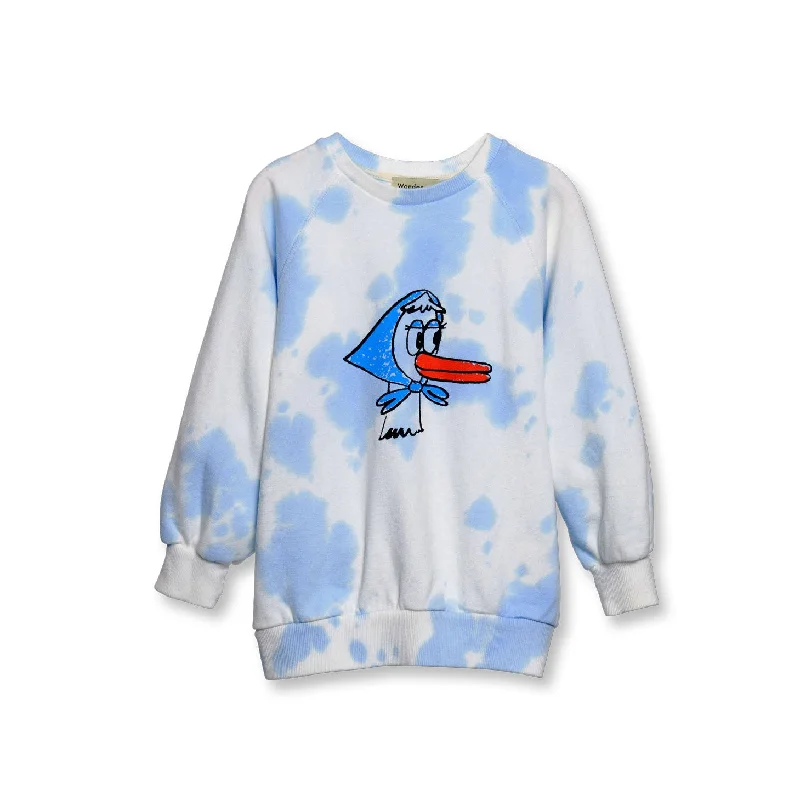 - Pet electric nail grinder silent modelWander and Wonder Sky Blue Tie Dye Granny Duck Sweatshirt