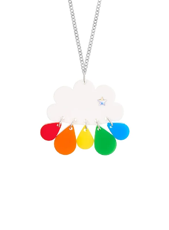 - Remote interactive pet feederCloud Necklace - Recycled