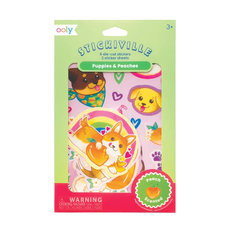 - Dog anti-slip matStickiville Puppies and Peaches Scented Stickers