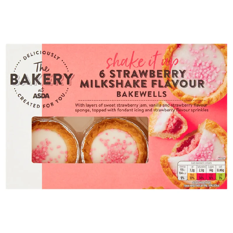 - Climbing pet constant temperature heating padThe BAKERY at ASDA 6 Strawberry Milkshake Flavour Bakewells