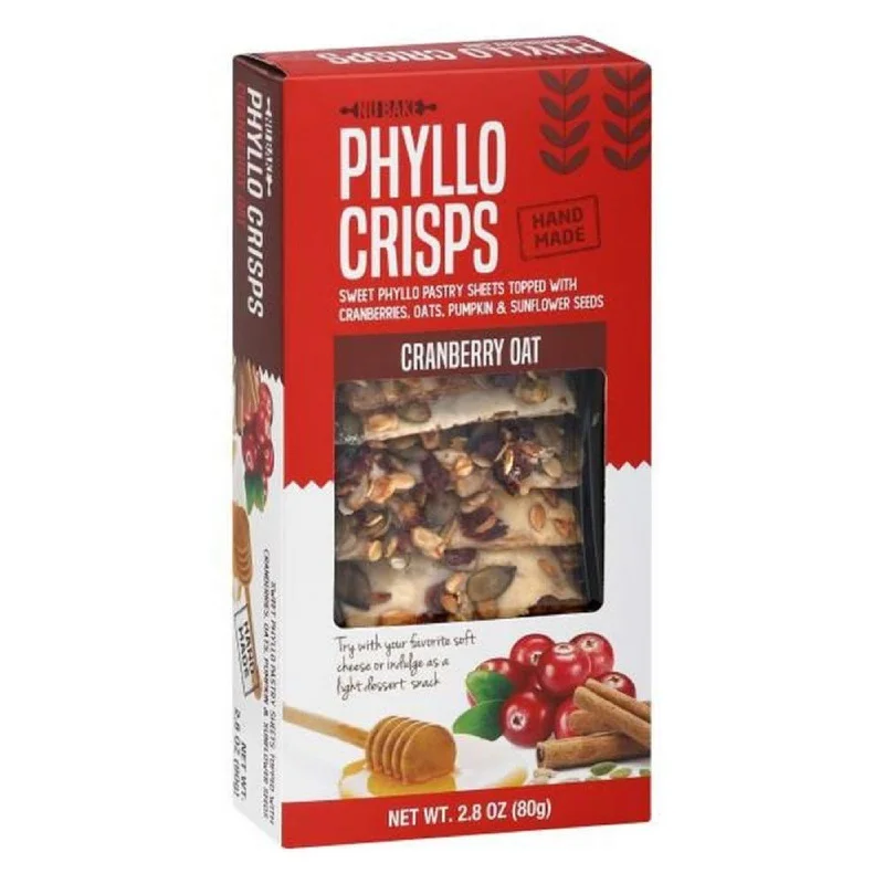 - ​​Pet toys under    yuanNu Bake - Phyllo Crisps Cranberry Oat 2.8 OZ - Pack of 12