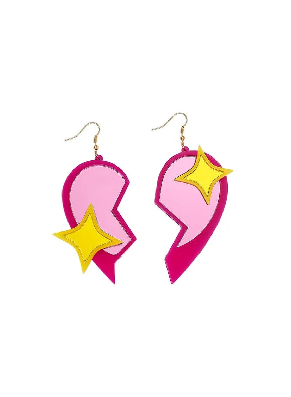 - Parrot climbing and standing wooden frameBREAK IN 2 Earrings